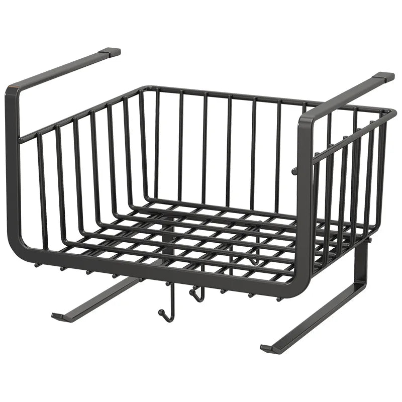 Keuken Onder Kast Mand Opslag Plank Tissue Bekerhouder Kast Bureau Opknoping Rack Uitgeholde Uittrekbare Lade Schuifmand