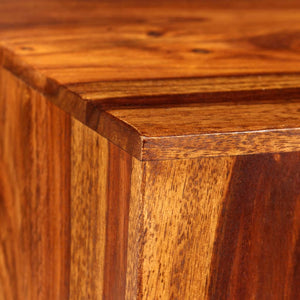 2-delige Salontafelset 40x40x40 cm massief sheeshamhout
