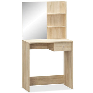 Kaptafel 75x40x141 cm spaanplaat eikenkleur