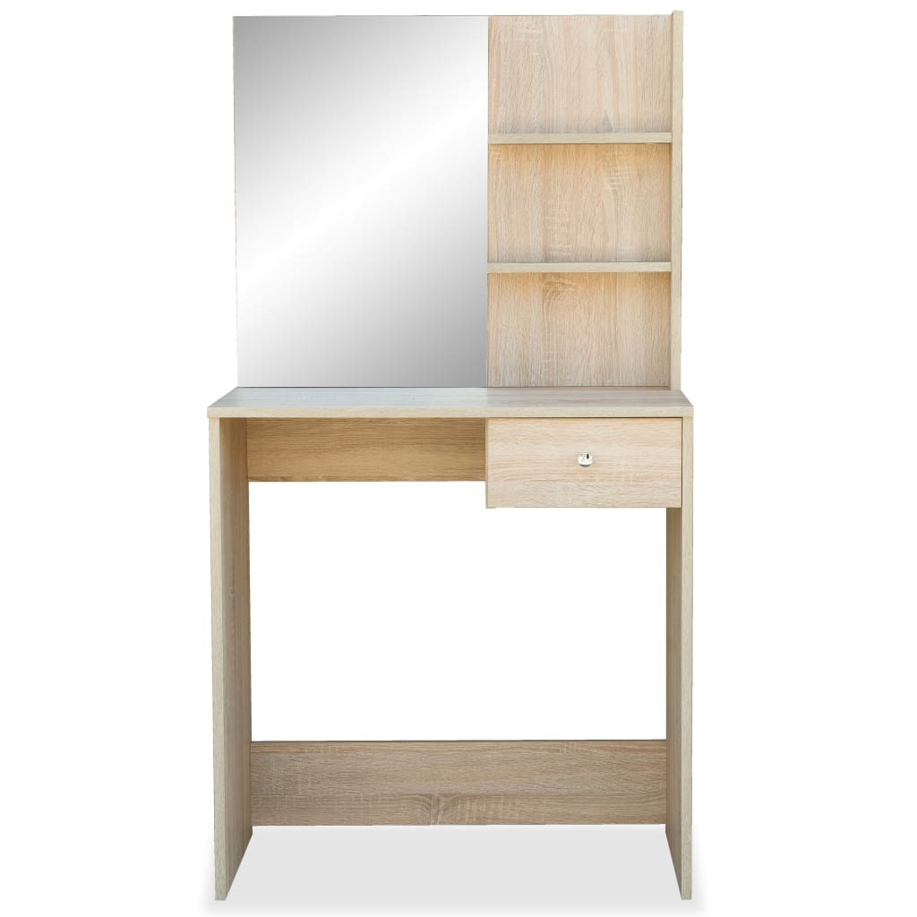 Kaptafel 75x40x141 cm spaanplaat eikenkleur