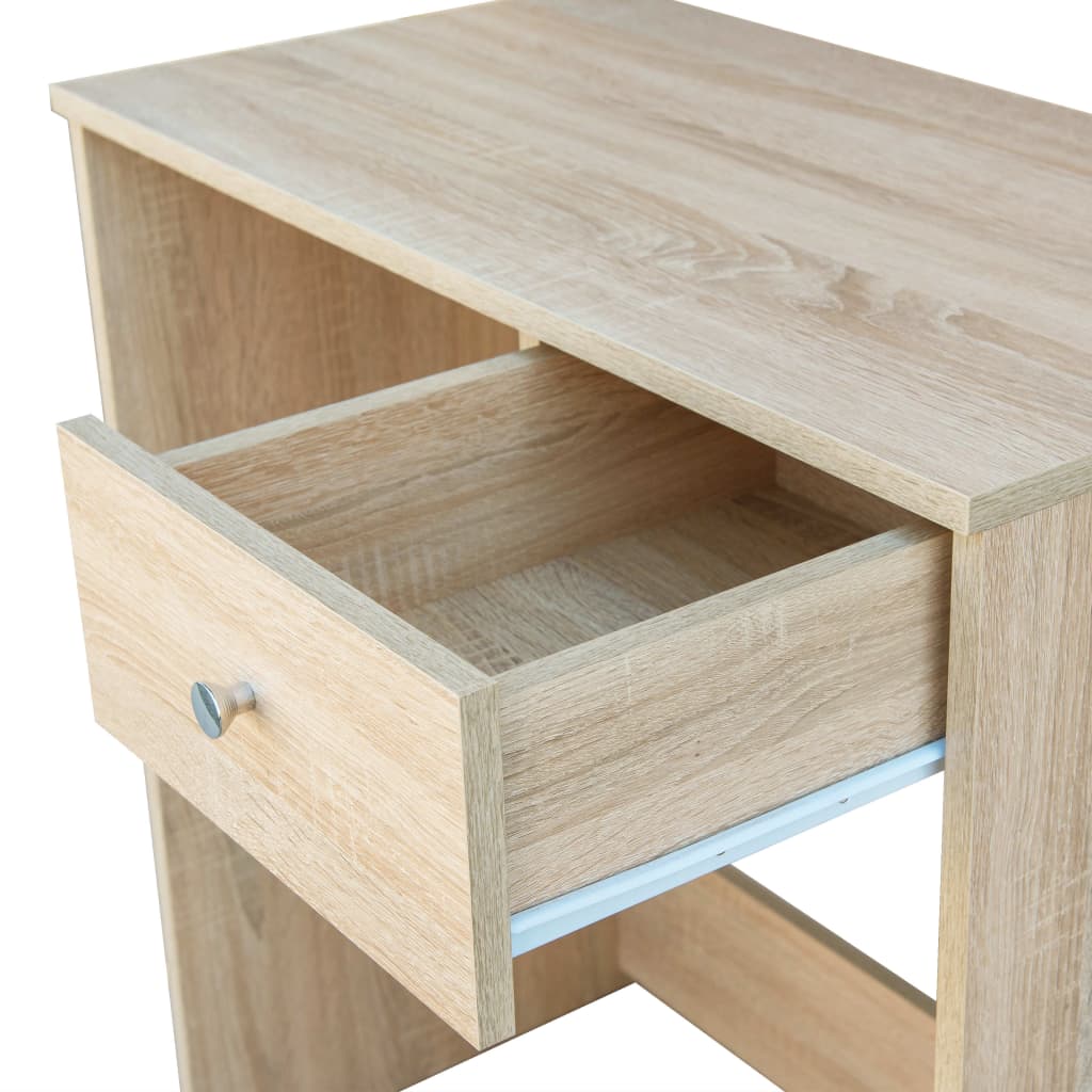 Kaptafel 75x40x141 cm spaanplaat eikenkleur