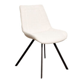 fauteuil Ray Chair zwart - wit - beige(Set van 2)