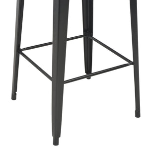 3-delige Barset staal bruin