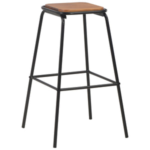 3-delige Barset staal bruin