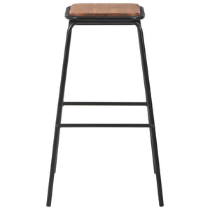 3-delige Barset staal bruin