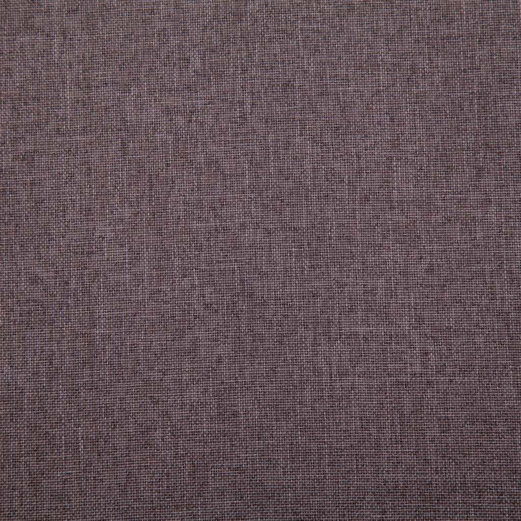 2-delig Bankstel stof taupe
