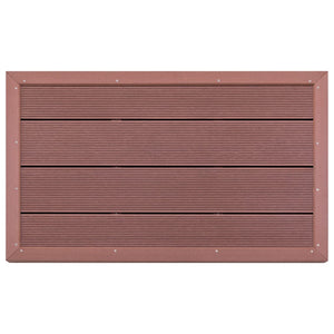 Vloerelement voor solardouche 101x63x5,5 cm HKC bruin