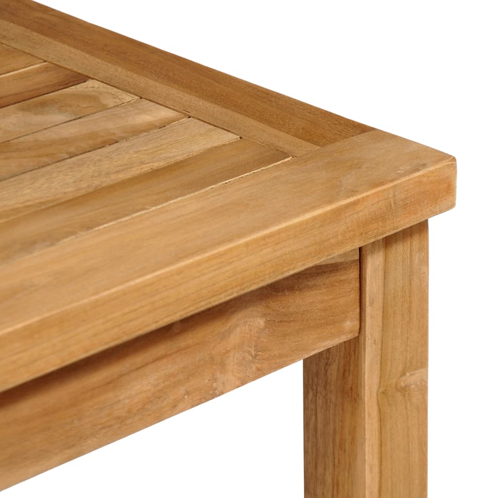 3-delige Tuinset massief teakhout
