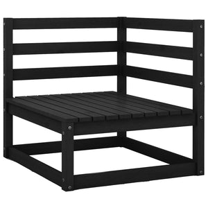 10-delige Loungeset massief grenenhout
