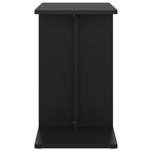 Bijzettafel 50x30x50 cm spaanplaat zwart