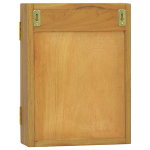 Spiegelkast 30x10x40 cm massief teakhout