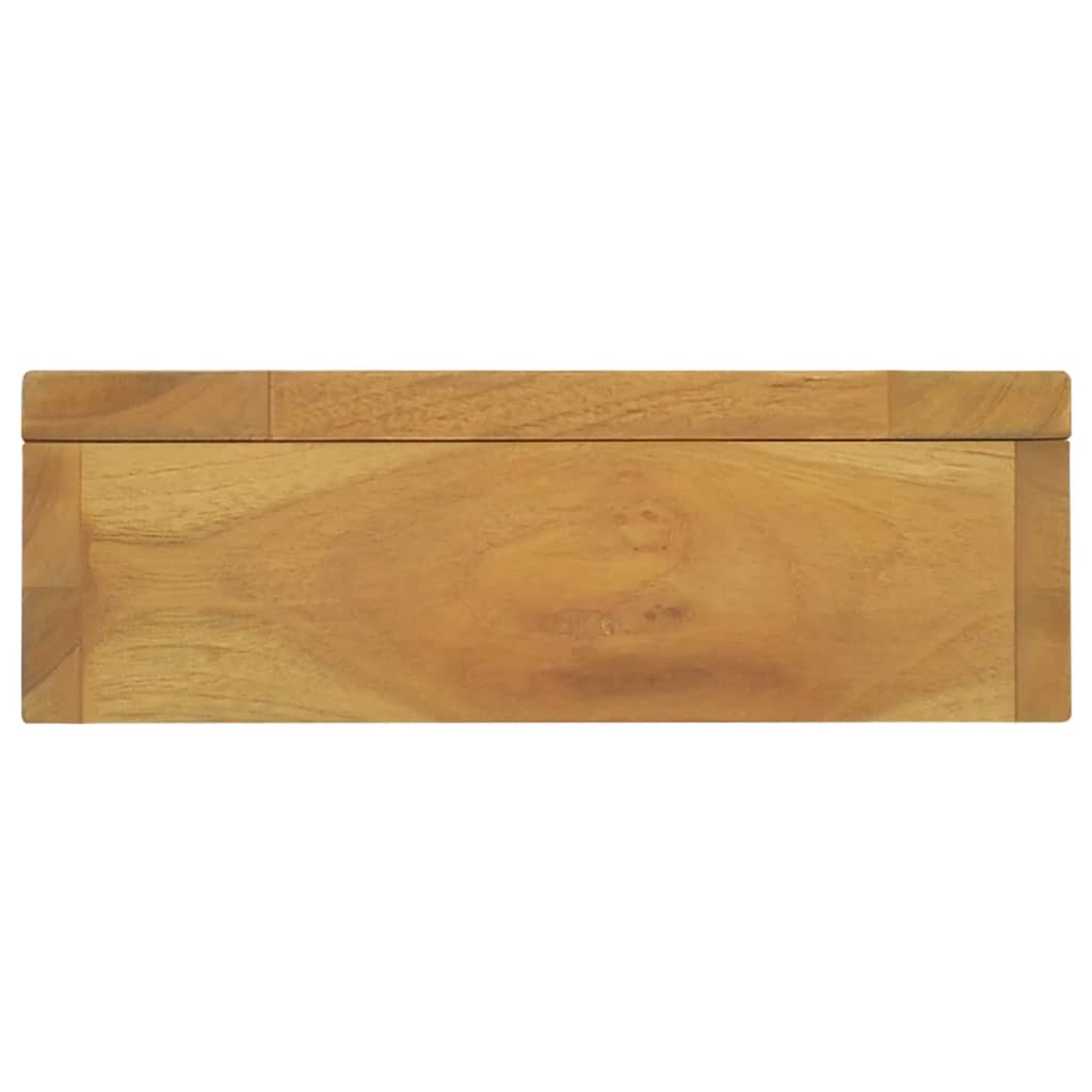 Spiegelkast 30x10x40 cm massief teakhout
