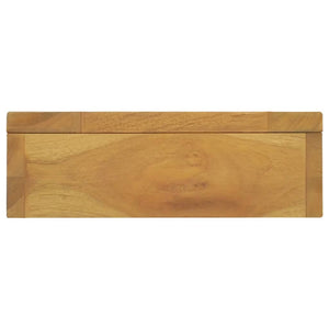Spiegelkast 30x10x40 cm massief teakhout