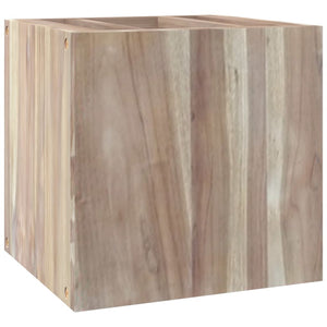 Badkamerwandkast 41x38x40 cm massief teakhout