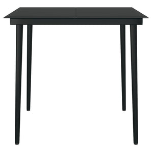 3-delige Tuinset zwart