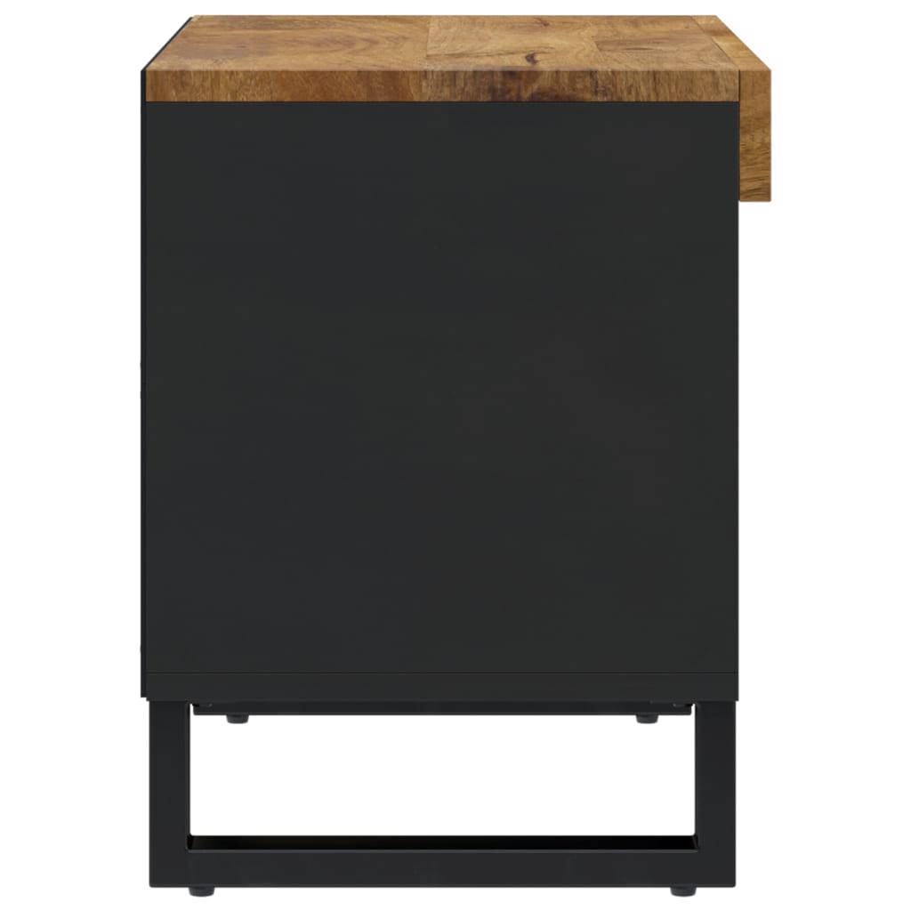 Tv-meubel 85x33x43,5 cm massief mangohout