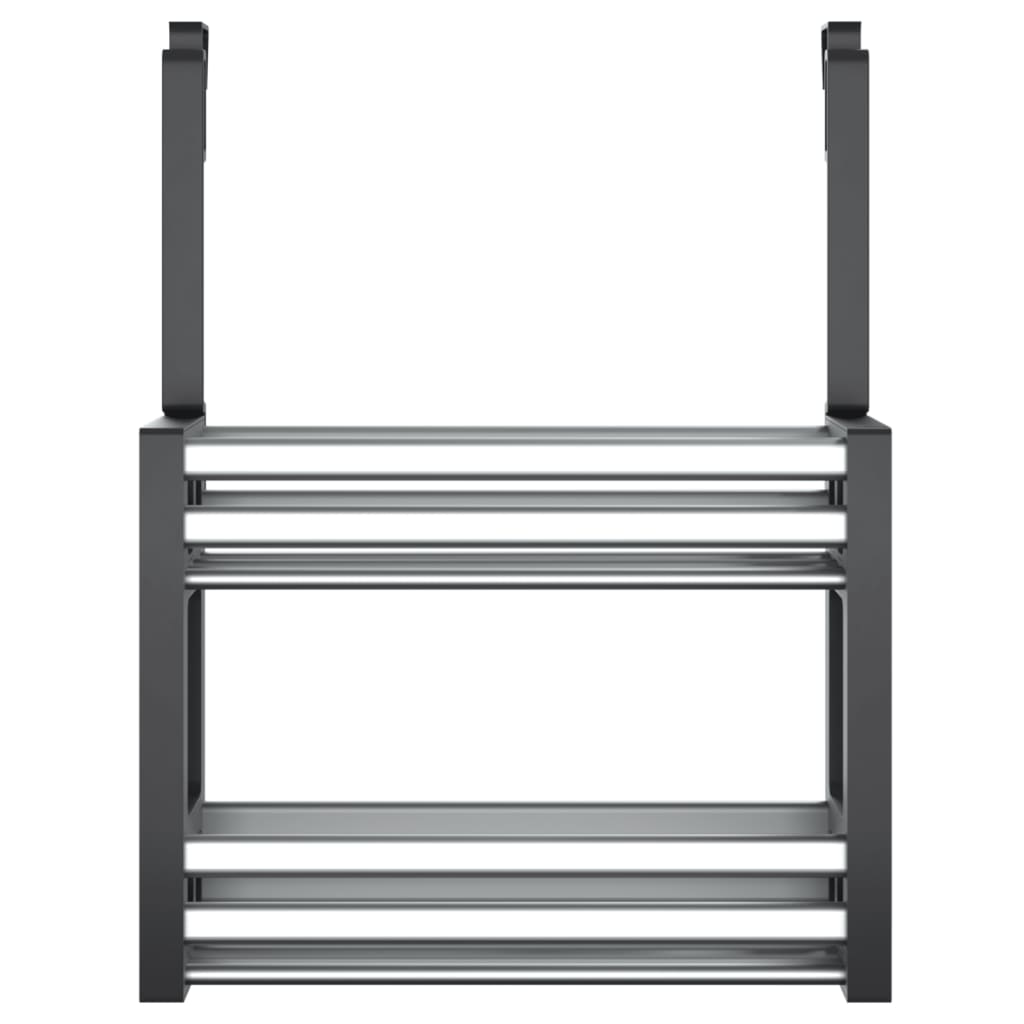 Rek voor onder de gootsteen 34x12x26 cm aluminium