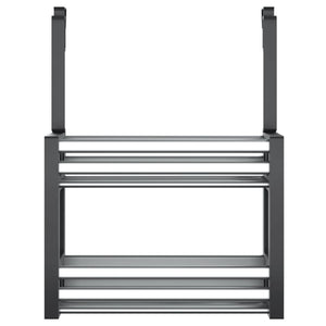 Rek voor onder de gootsteen 34x12x26 cm aluminium