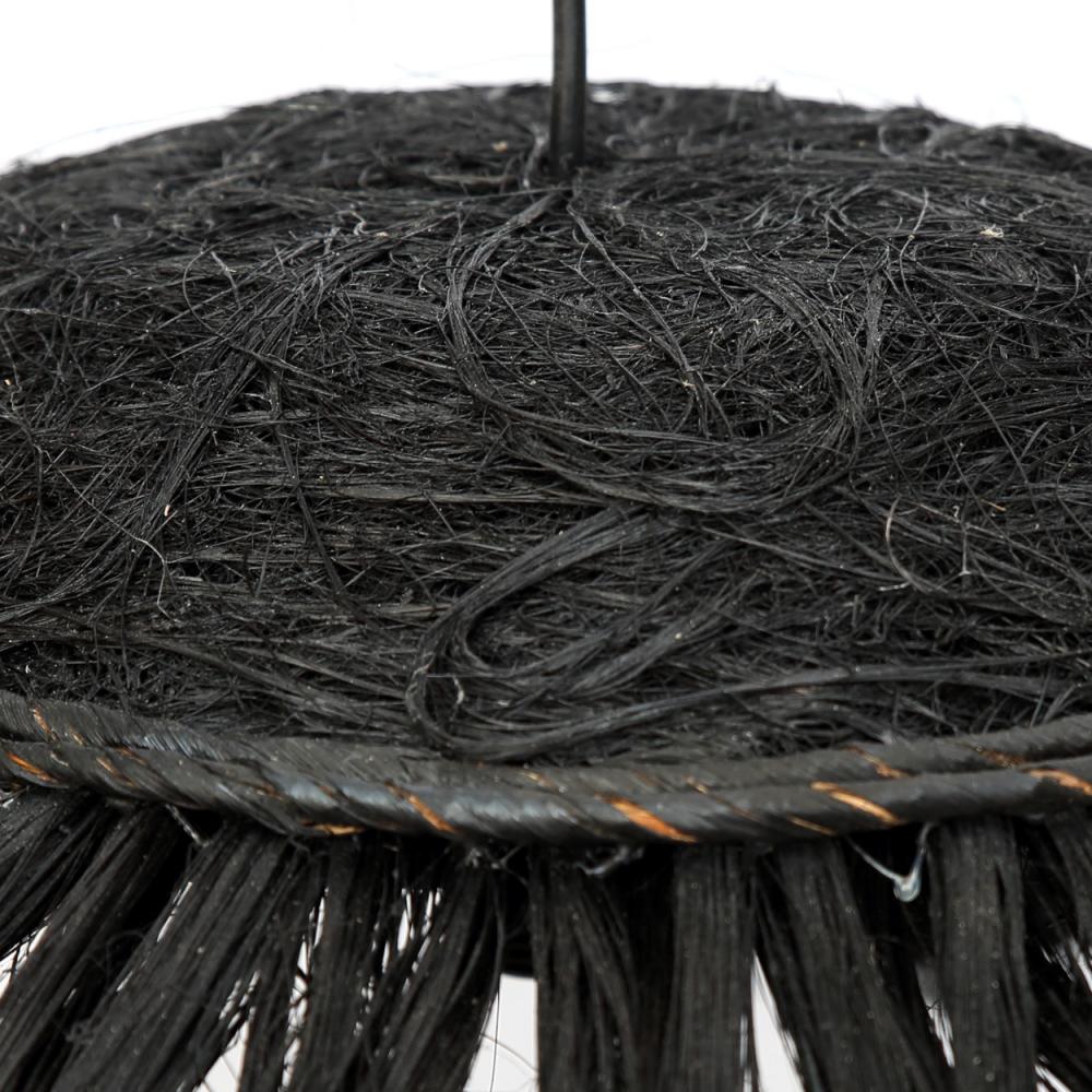 Bazar Bizar | De Abaca Disc Hanger zwart