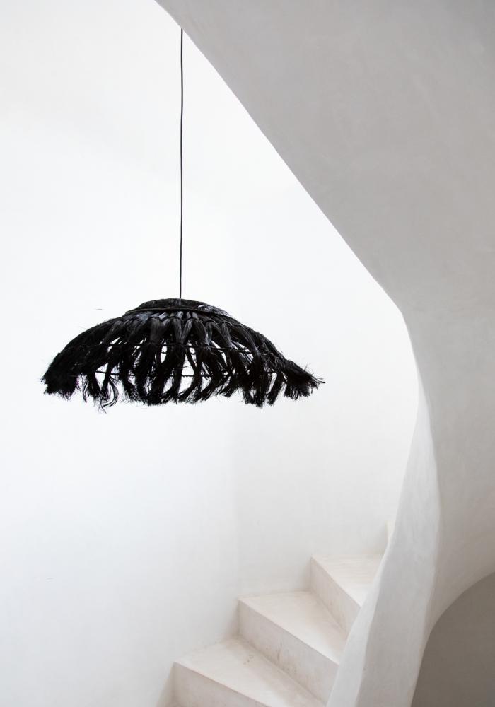 Bazar Bizar | De Abaca Disc Hanger zwart